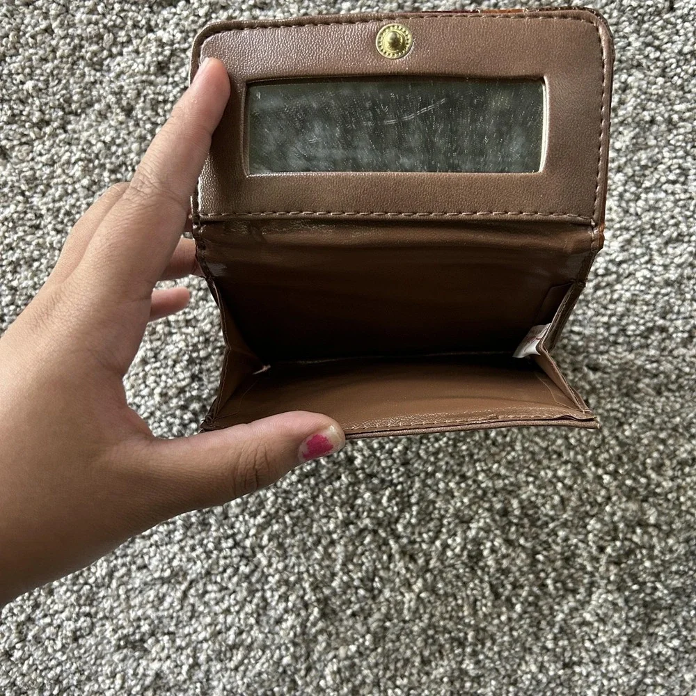 Vintage Aristocrat Wallet Womens One Size Brown Stripe Everything Clutchlet